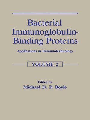 cover image of Bacterial Immunoglobulin–Binding Proteins